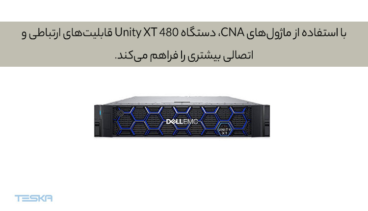 CNA در Dell Unity XT 480